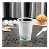 Solo Compostable Paper Hot Cups, ProPlanet Seal, 12 oz, White/Green, 50PK 412PLA-PLANET